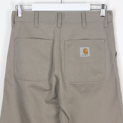 Carhartt Beige Relaxed Straight Leg Work Trousers (W30" X L32")