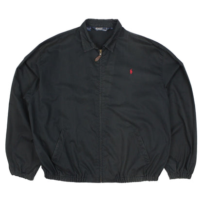 Polo Ralph Lauren Black Harrington Jacket (XXL)