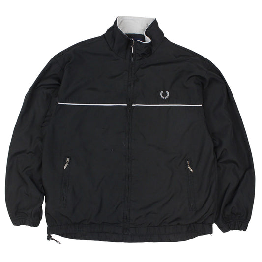 Fred Perry Black Track Jacket (M)