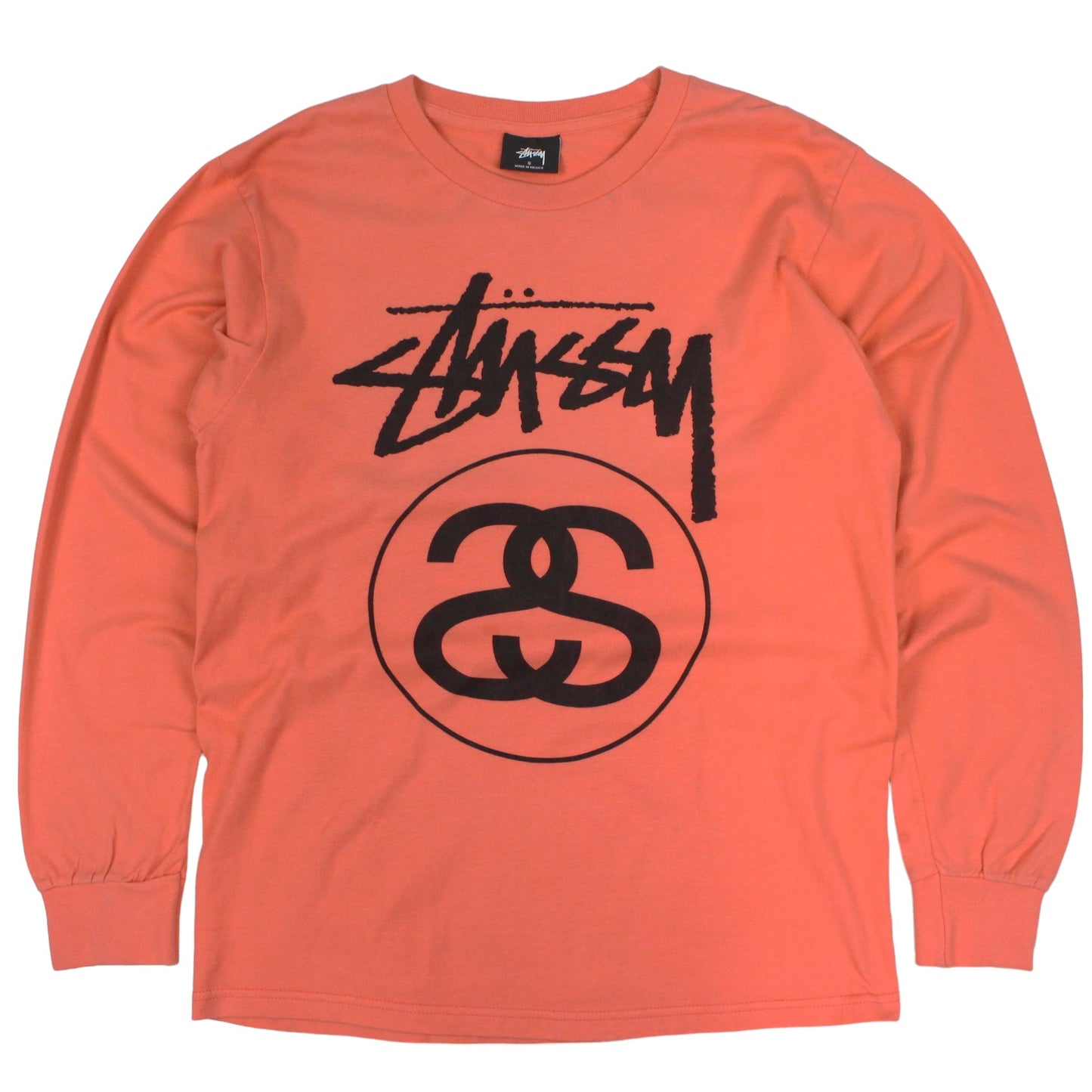 Stussy Peach/Orange T-Shirt (S)