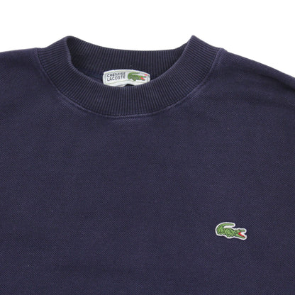 80s Chemise Lacoste Navy Sweatshirt (M)