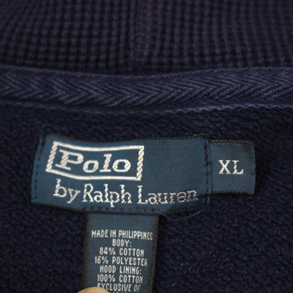 Polo Ralph Lauren Navy Heavy Hoodie (XL)