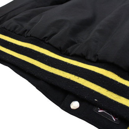 Pittsburgh Pirates Black Heavy Varsity Jacket (XXL)