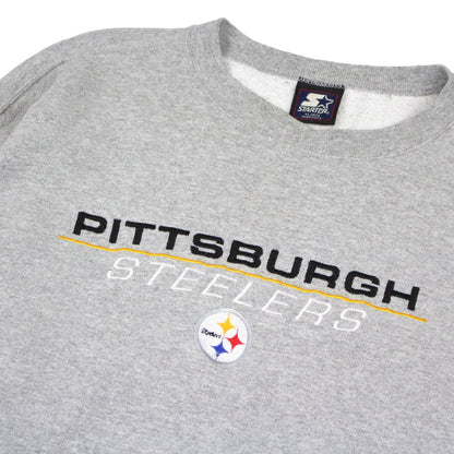 90s Pittsburgh Steelers Starter Sweatshirt (XL)