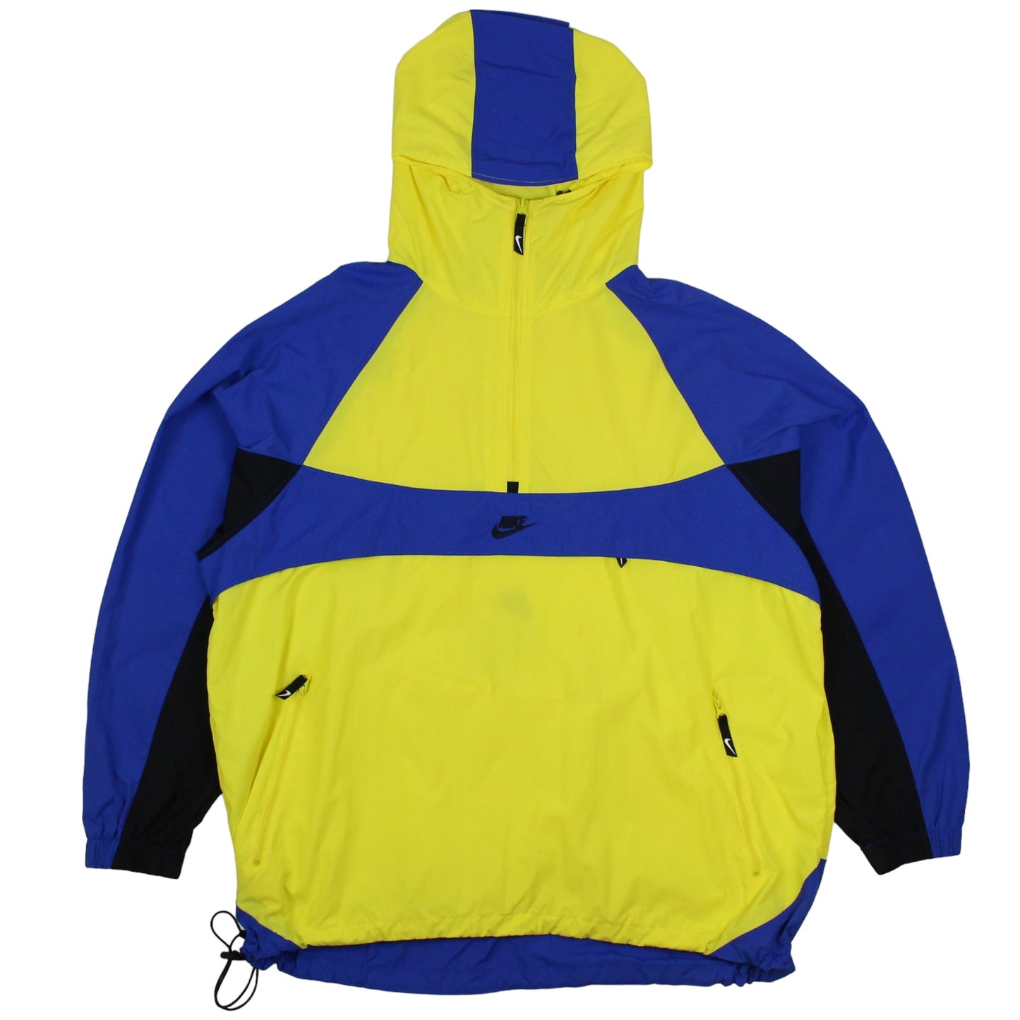 Nike Yellow/blue Light Pullover Jacket (XXL)