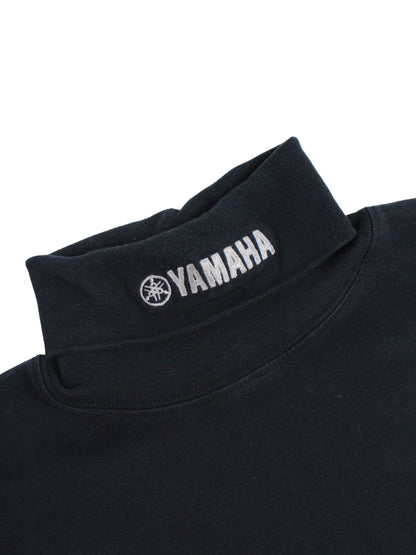 Yamaha Black Thin Turtle Neck Sweatshirt (L)
