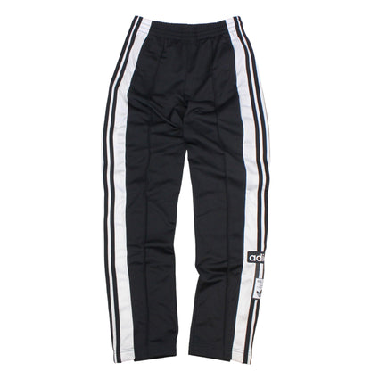 Adidas Black Popper Tracksuit Bottoms (XS)