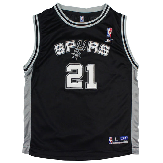 San Antonio Spurs Reebok #21 Duncan Jersey (XS)
