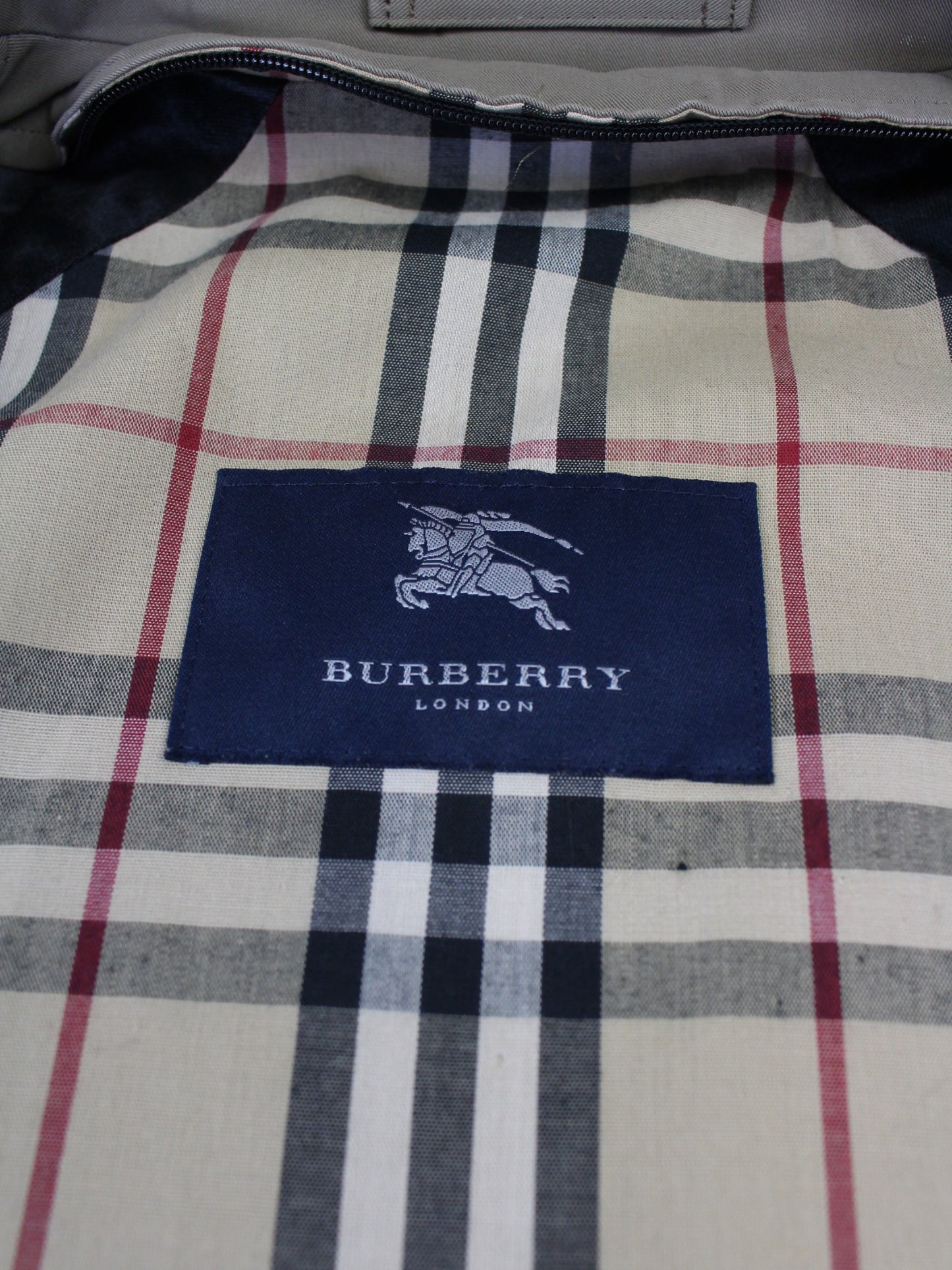 Burberry Beige Trench Coat (L)