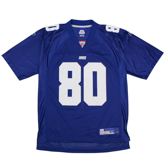 New York Giants Reebok #80 Shockey Jersey (XL)