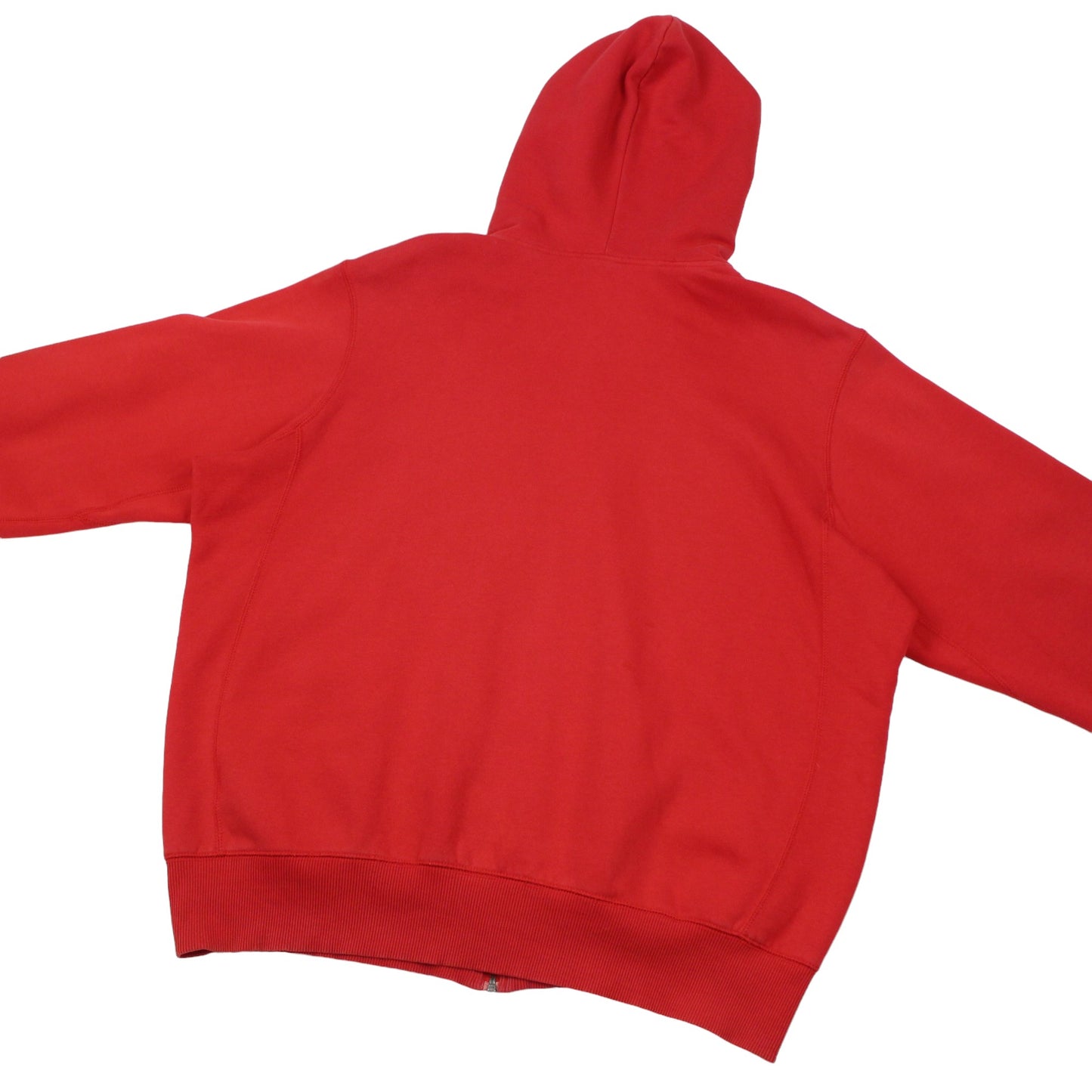 00s Nike Red Full Zip Hoodie (XXL)