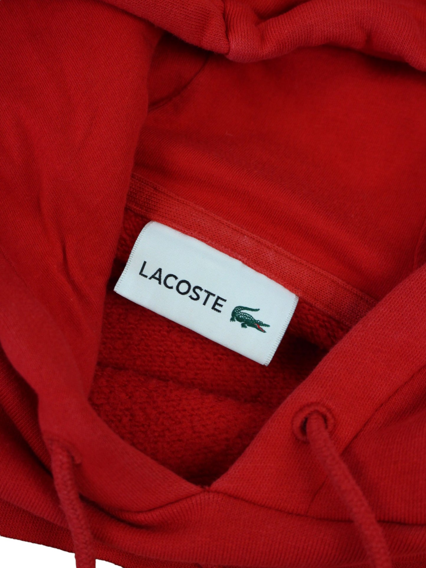 Lacoste Red Hoodie (L)