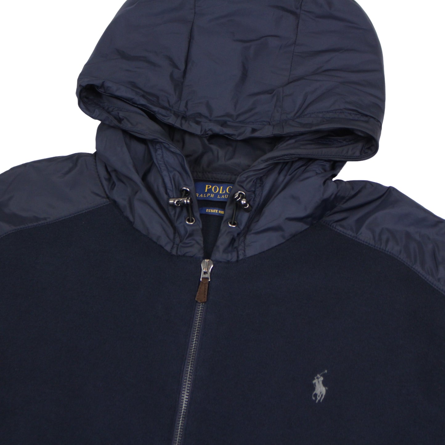 Polo Ralph Lauren Navy Knitted Jacket (XL)