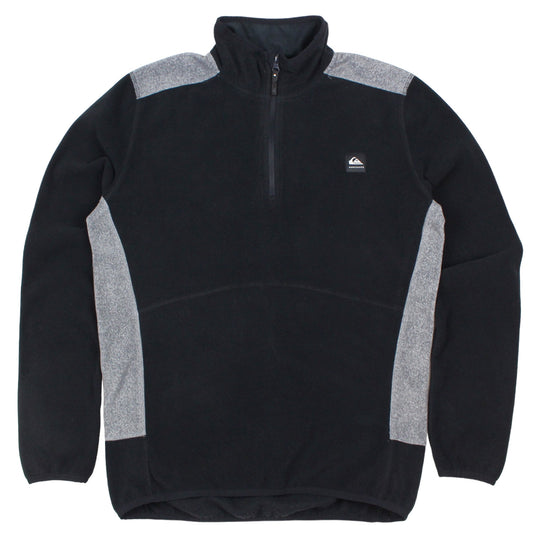 Quiksilver Black 1/4 Zip Fleece (S)