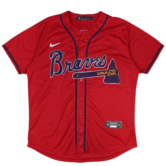 Atlanta Braves Nike Red #5 Freeman Jersey (XL)