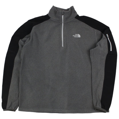 The North Face Grey 1/4 Zip Fleece (M)