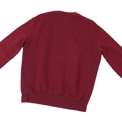 Polo Ralph Lauren Burgundy Embroidered Sweatshirt (S)