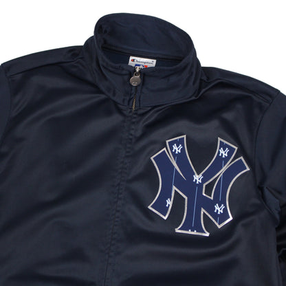 Champion New York Yankess Navy Track Jacket (S)