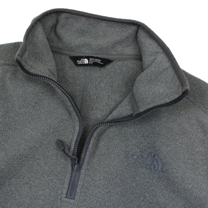 The North Face Grey 1/4 Zip Fleece (M)