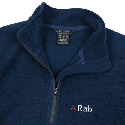 Rab Blue Micro Pull On 1/4 fleece (S)