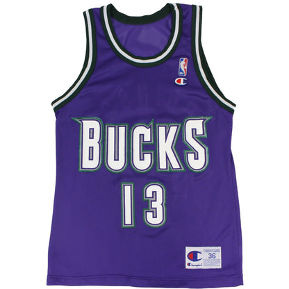 1994-95 Milwaukee Bucks Champion Purple #13 Robinson Jersey (XS)