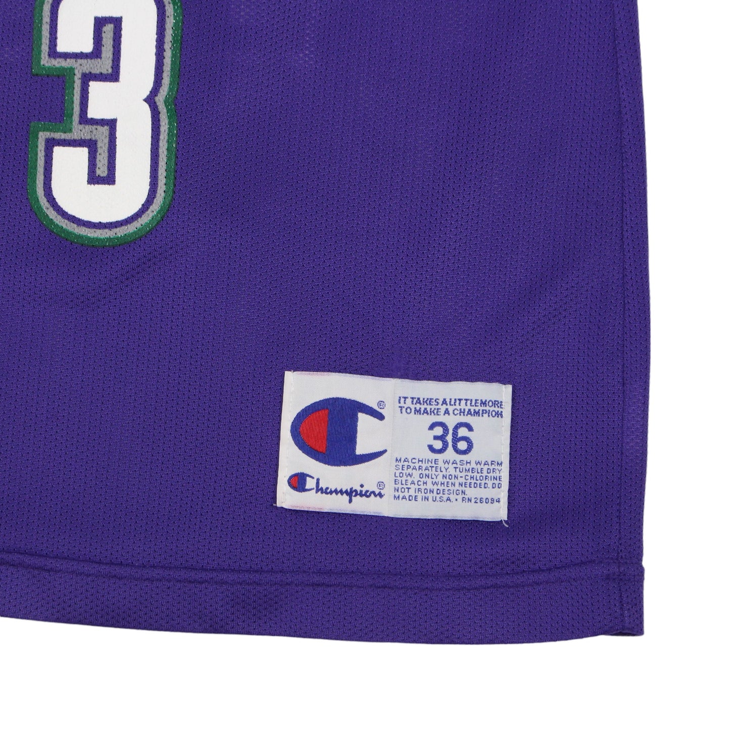 1994-95 Milwaukee Bucks Champion Purple #13 Robinson Jersey (XS)