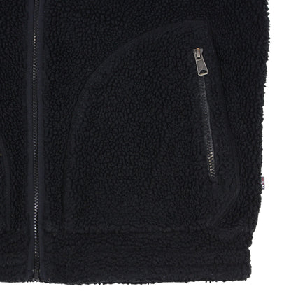 Napapijri Black Sherpa Gilet (M)