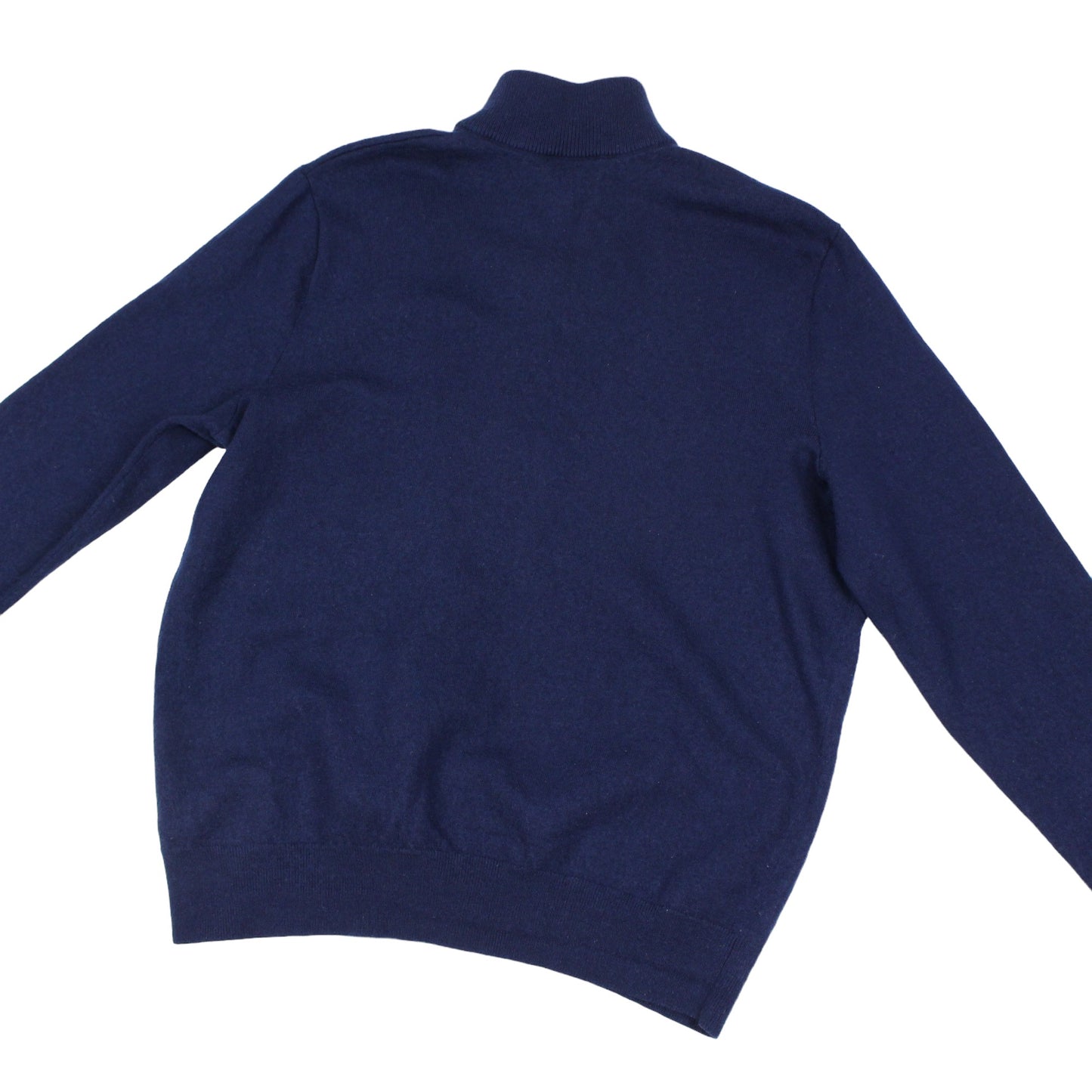 Polo Golf Navy Knitted 1/4 Zip Jumper (S)