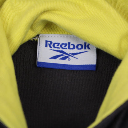 90s Reebok Grey Embroidered Hoodie (L)