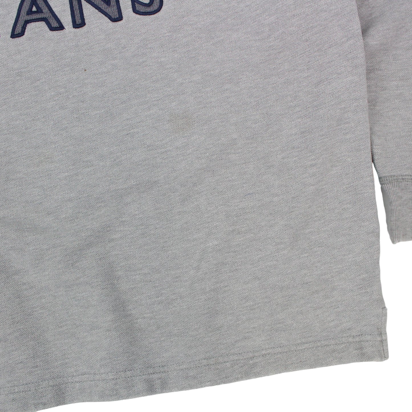 00s Tommy Jeans Grey Embroidered Sweatshirt (L)