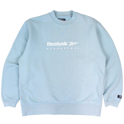 00s Reebok Blue Embroidered Sweatshirt (S)