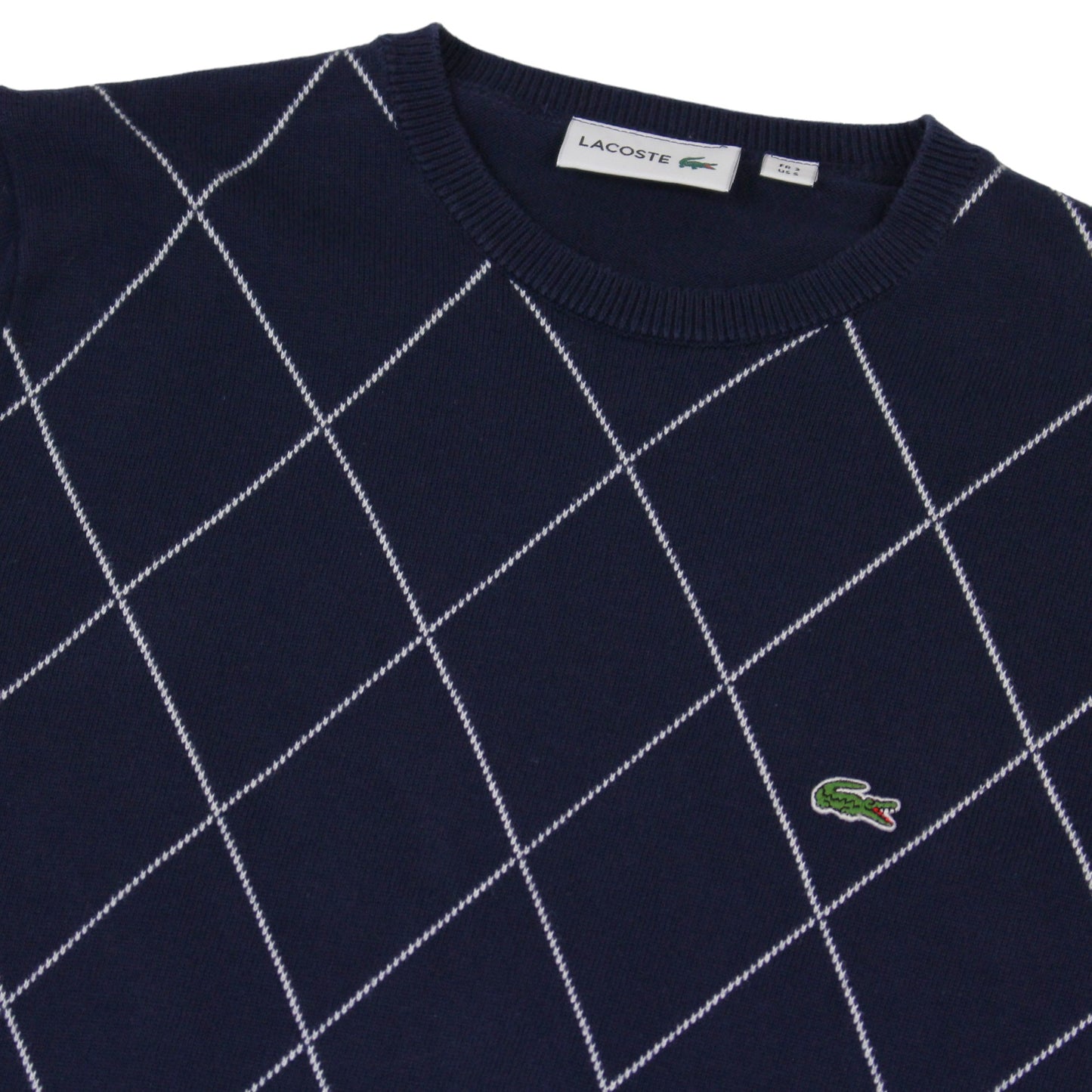 Lacoste Navy Knitted Jumper (S)