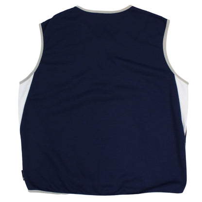 90s Nike Court Navy Sleeveless Sweatshirt (XL)