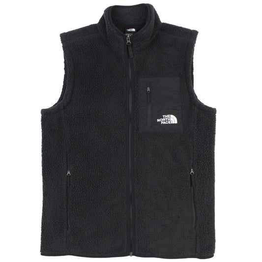 The North Face Black Sherpa Gilet (S)