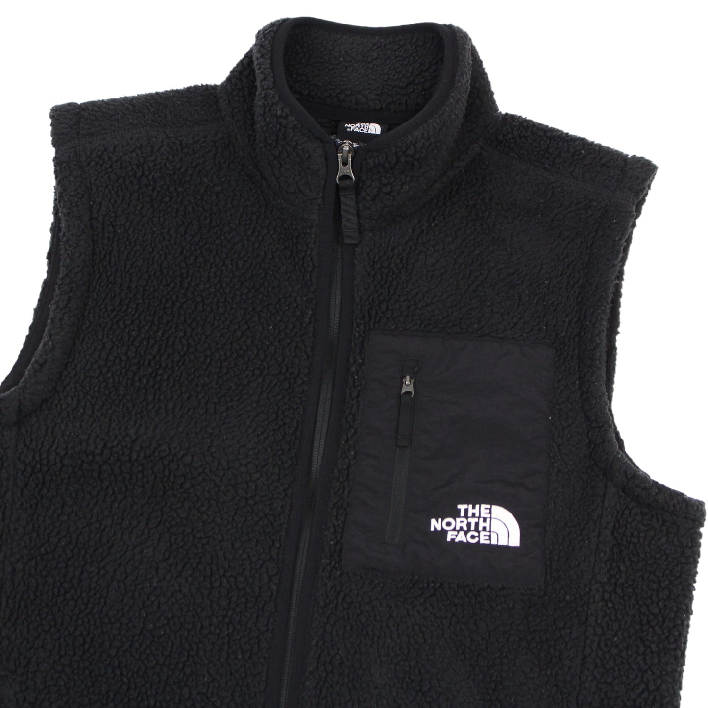 The North Face Black Sherpa Gilet (S)