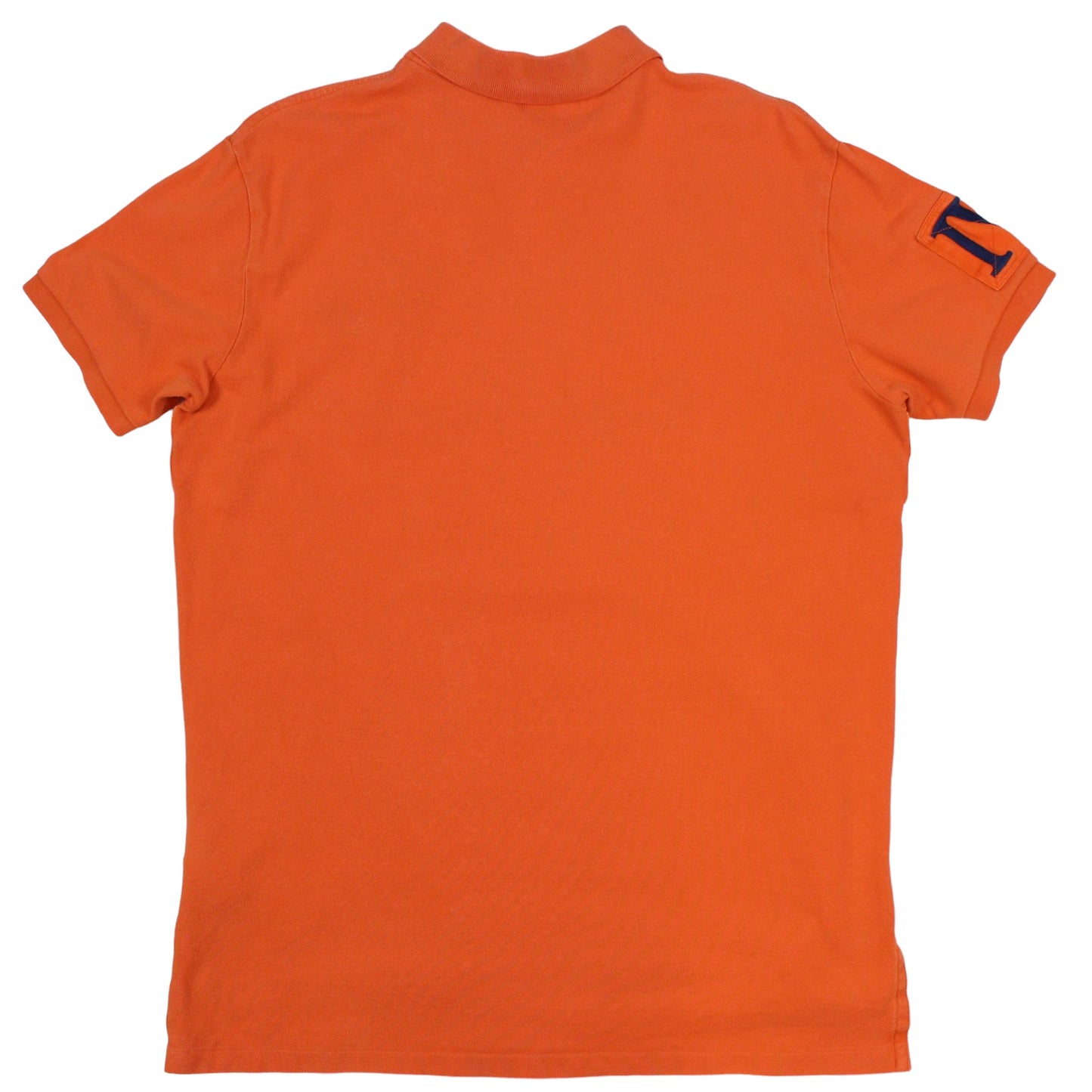 00s Polo Ralph Lauren Orange Polo Top (M)