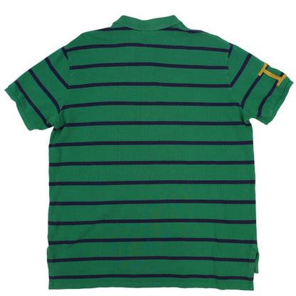 00s Polo Ralph Lauren Mercer Team Green Polo Top (L)