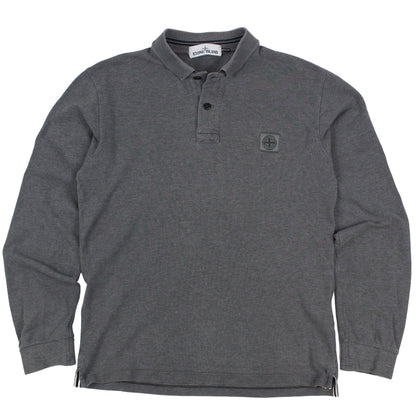 Stone Island A/W 2016 Grey Polo Top (XS)