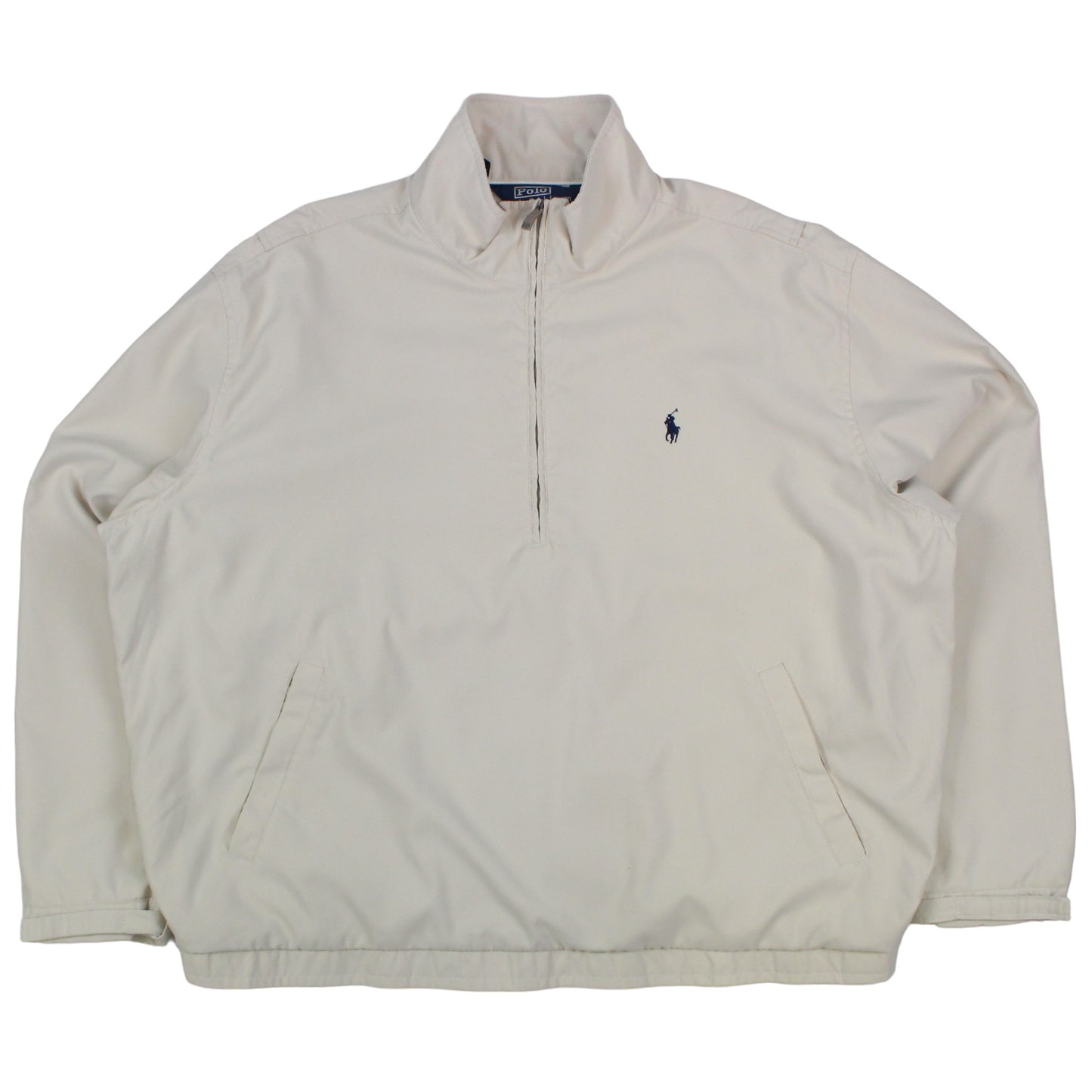 00s Polo Ralph Lauren Cream Light Jacket (XXL)