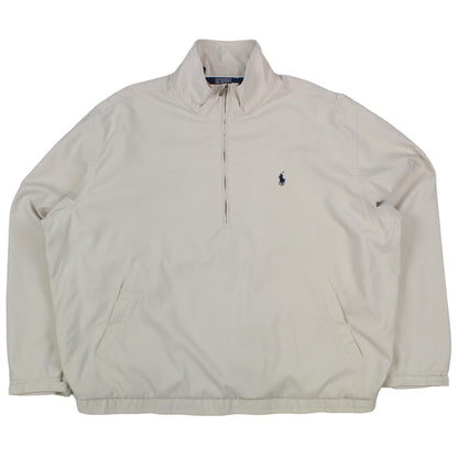 00s Polo Ralph Lauren Cream Light Jacket (XXL)