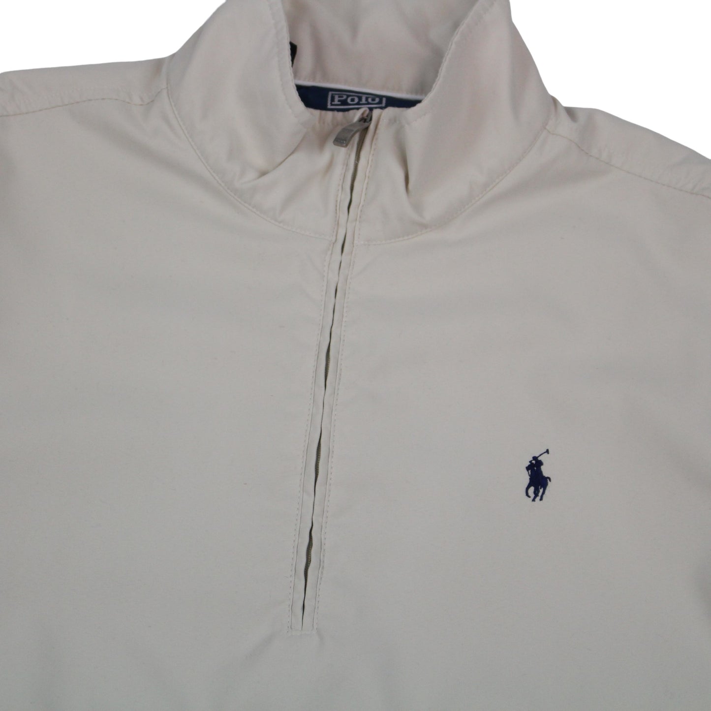 00s Polo Ralph Lauren Cream Light Jacket (XXL)