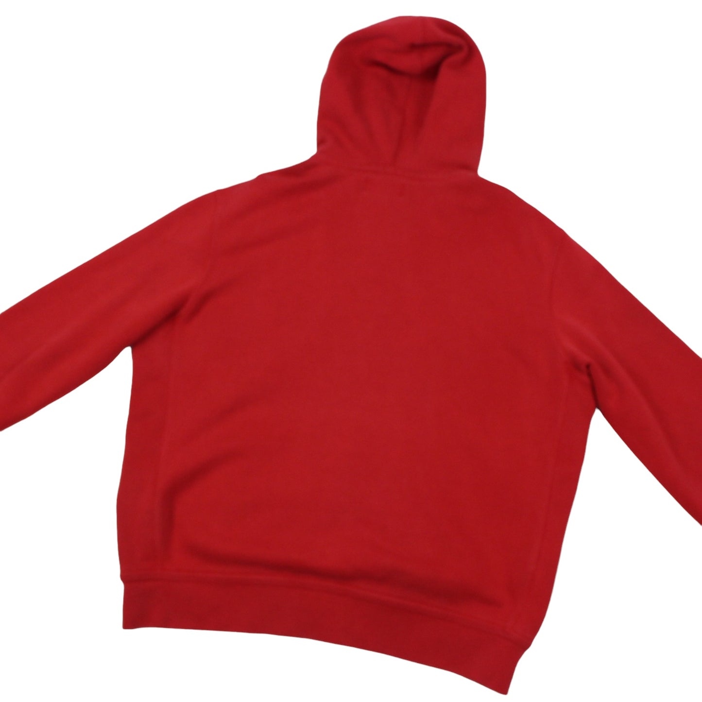 00s Polo Ralph Lauren Red Heavy Full Zip Hoodie (XL)