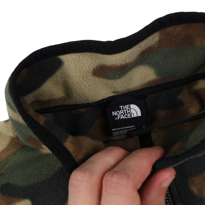 The North Face Camo 1/4 Zip Fleece (M)