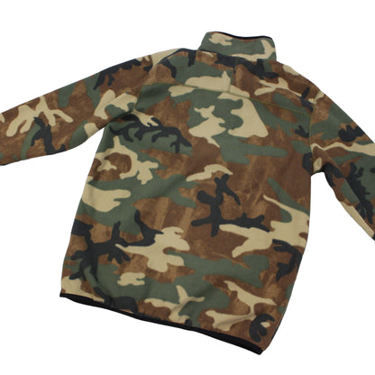 The North Face Camo 1/4 Zip Fleece (M)