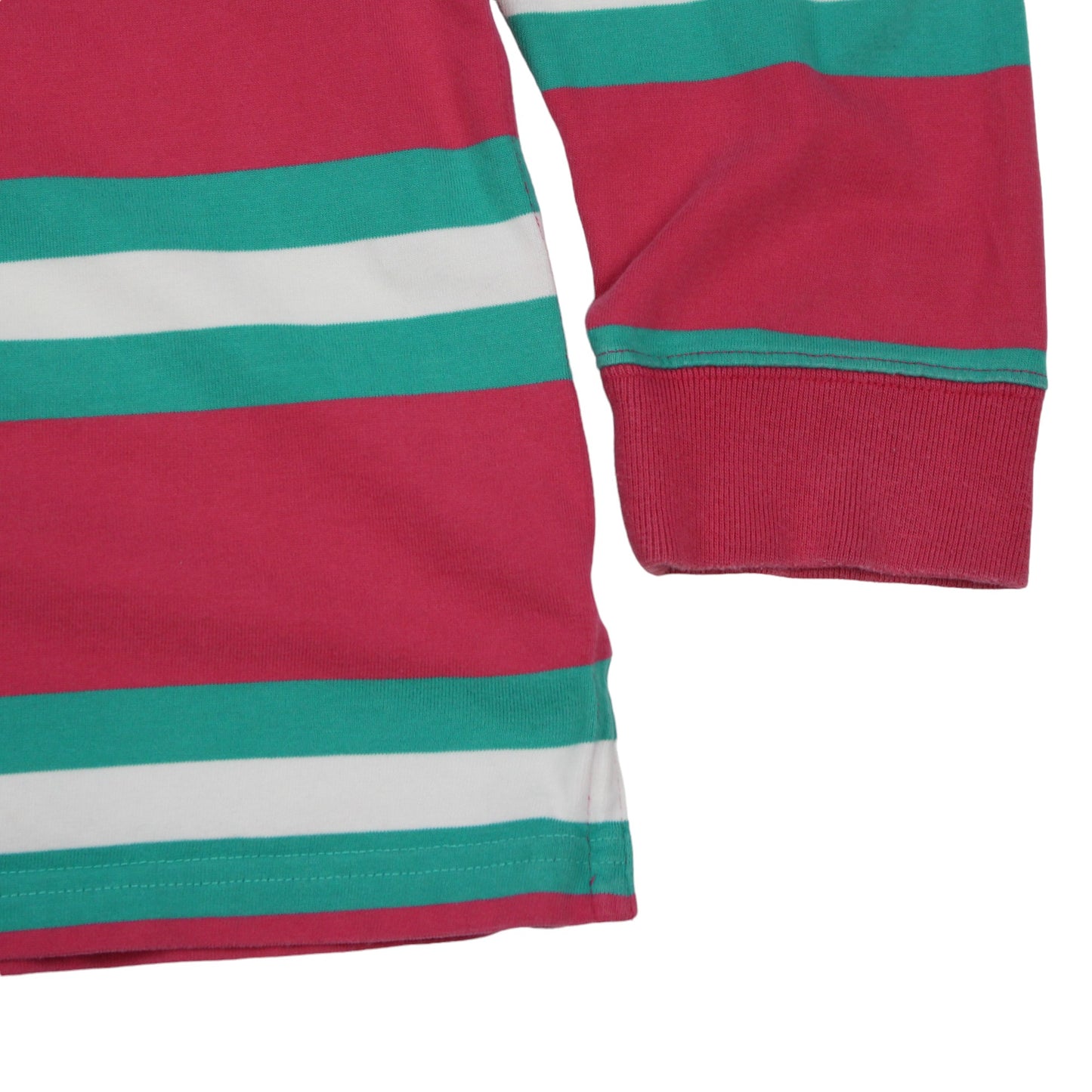 00s Polo Ralph Lauren Pink Rugby Shirt (XL)