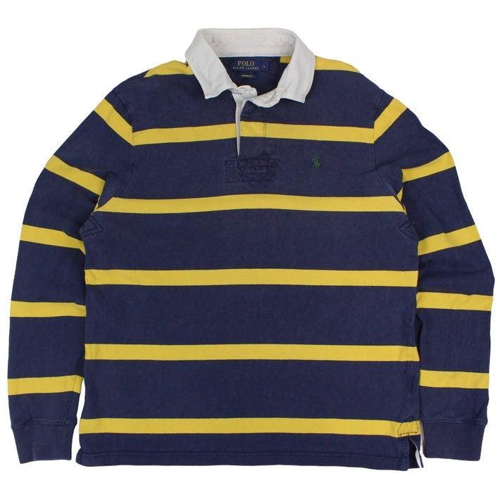 Polo Ralph Lauren Navy Rugby Shirt (M)