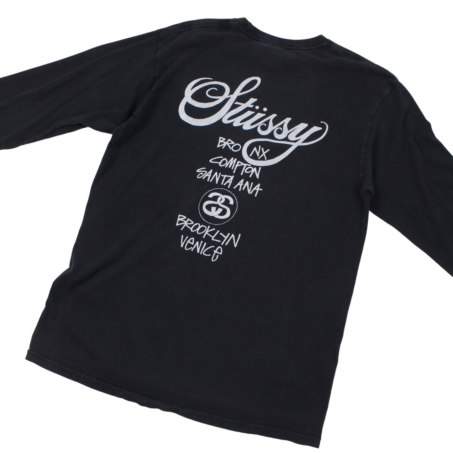 Stussy World Tour Black T-Shirt (M)