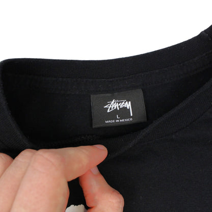 Stussy World Tour Black T-Shirt (L)