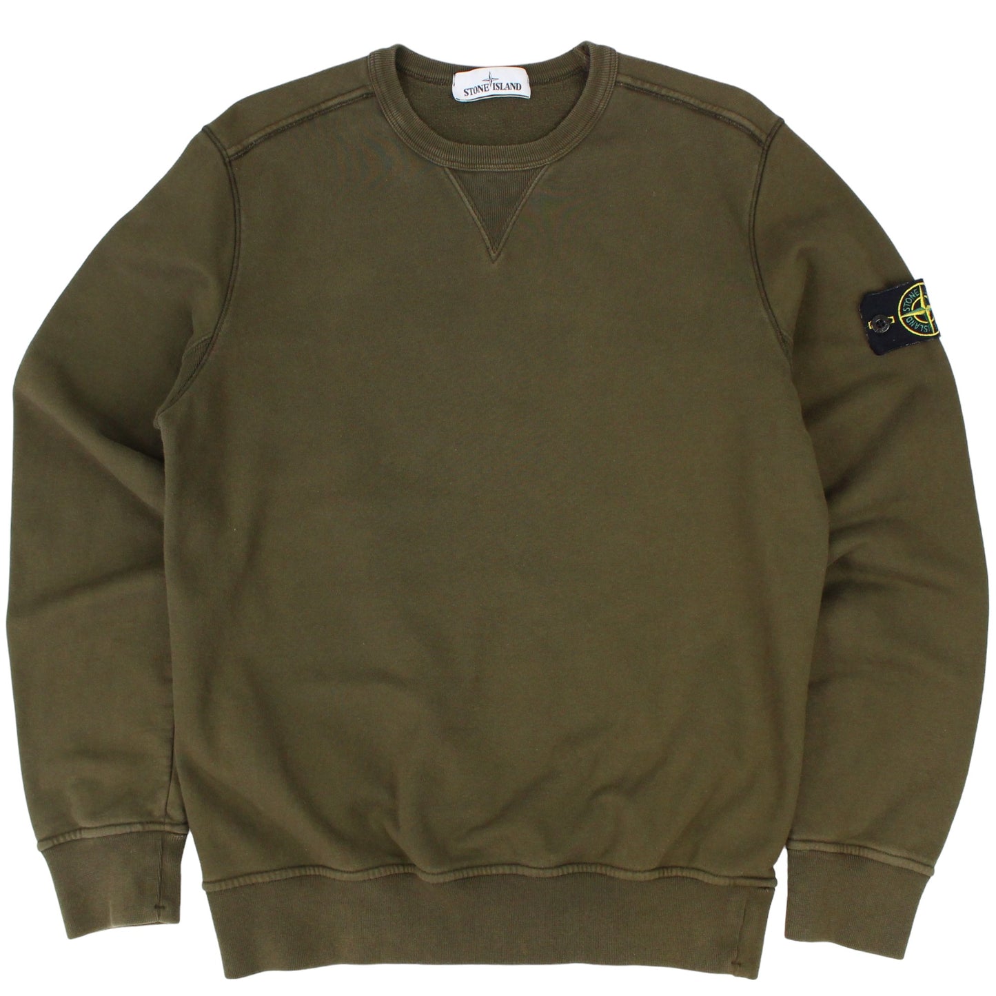 Stone Island S/S 2018 Khaki Sweatshirt (M)