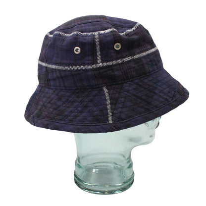 Palace Purple Checked Bucket Hat